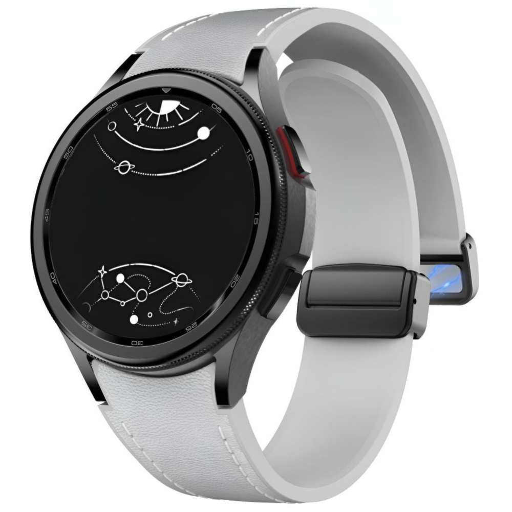 Plurimi Genuine Leather Galaxy Band For Galaxy Watch 4, 5, 5 Pro