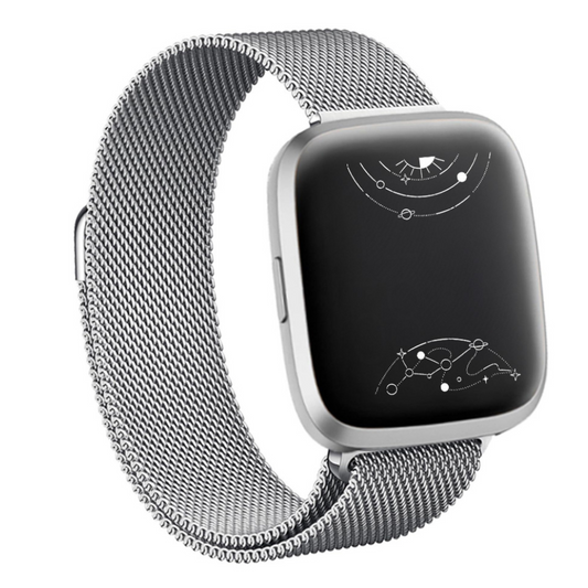 Inlux Stainless Steel Band For Fitbit Versa