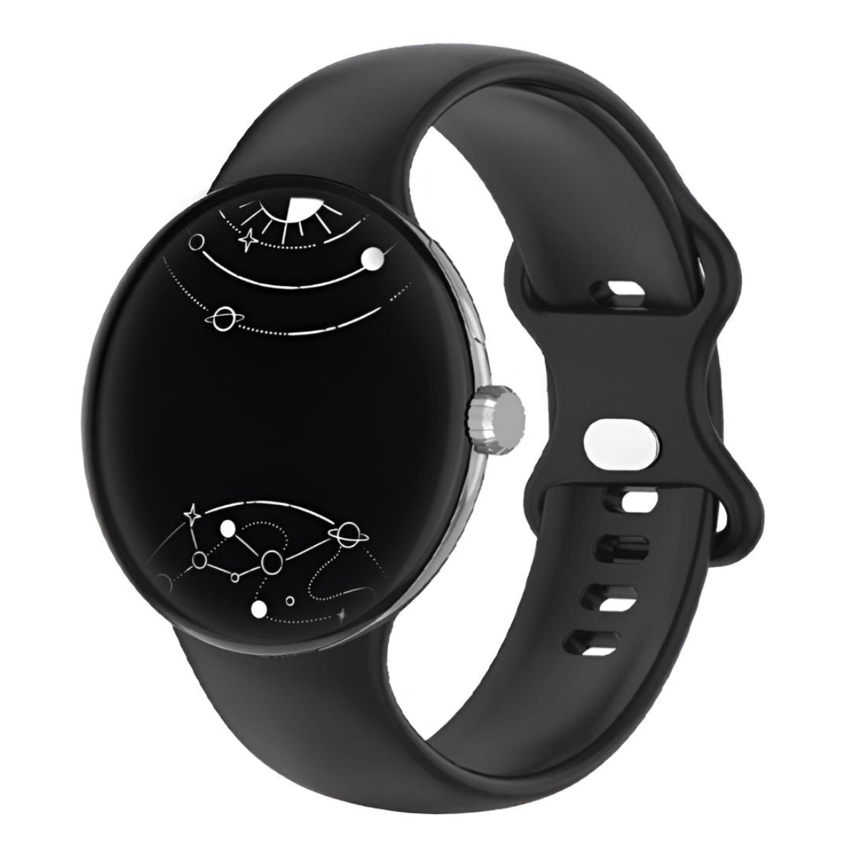 Amavi No Gap Silicone Sports Band For Google Pixel Active Watch - Astra Straps