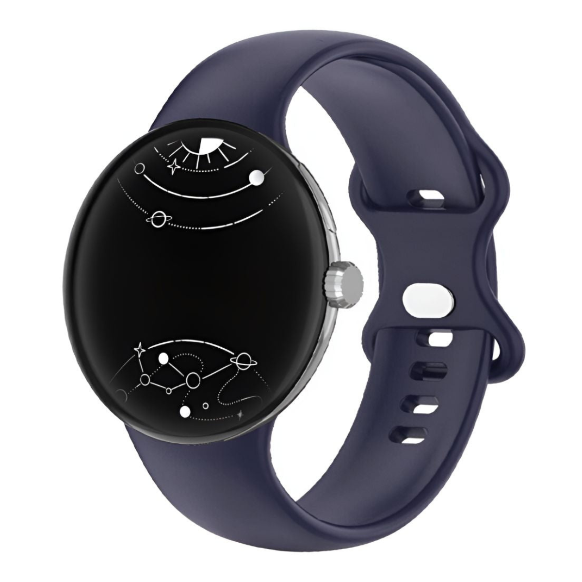 Amavi No Gap Silicone Sports Band For Google Pixel Active Watch - Astra Straps