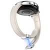 Placide Slim Leather And Silicone Galaxy Band