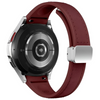 Placide Slim Leather And Silicone Galaxy Band