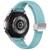 Placide Slim Leather And Silicone Galaxy Band