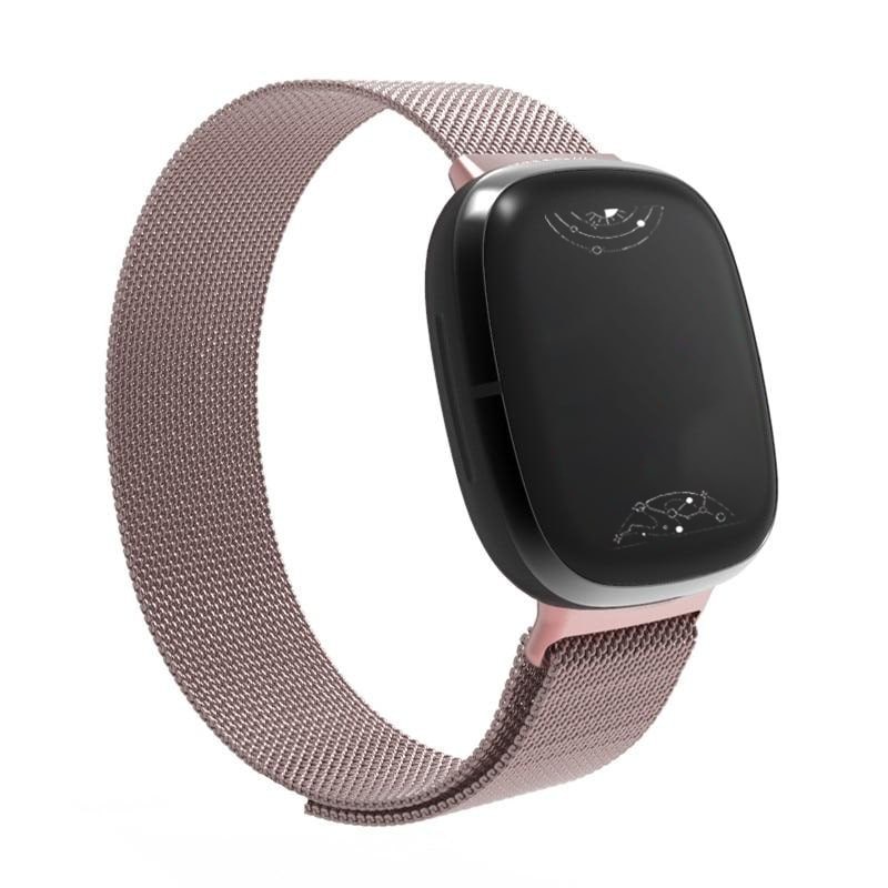 Fitbit hot sale steel band