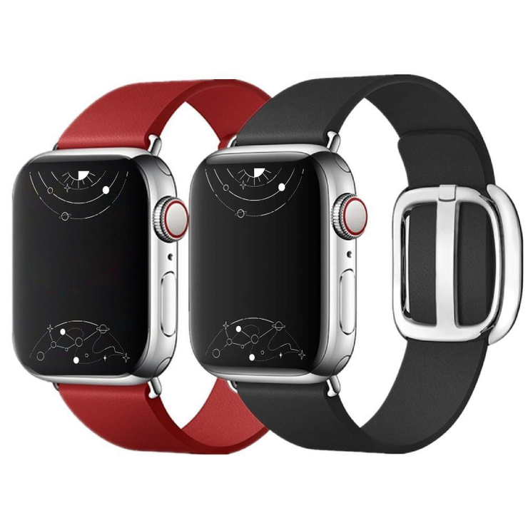 Diem Genuine Leather Band With Magnetic Buckle For Apple Watch