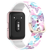 Offero Printed Silicone Band For Galaxy Watch Fit3