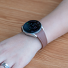 Placide Slim Leather And Silicone Galaxy Band