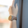 Placide Slim Leather And Silicone Galaxy Band