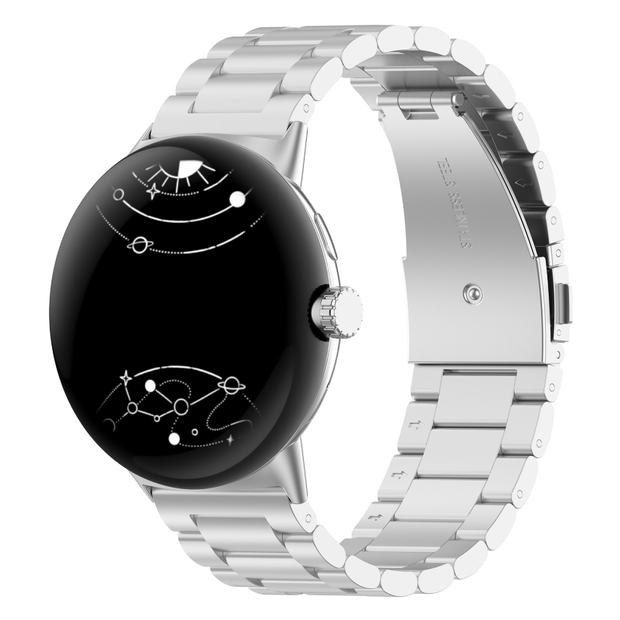 Piscis Stainless Steel Buckle Band For Google Pixel Watch