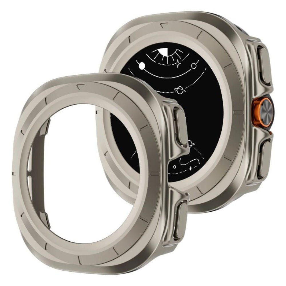 Revoco Bumper Case For Galaxy Watch Ultra, Hard Hollow Frame, HD Clear ...