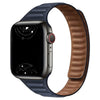 Vistel Slim Leather Link Band - Astra Straps