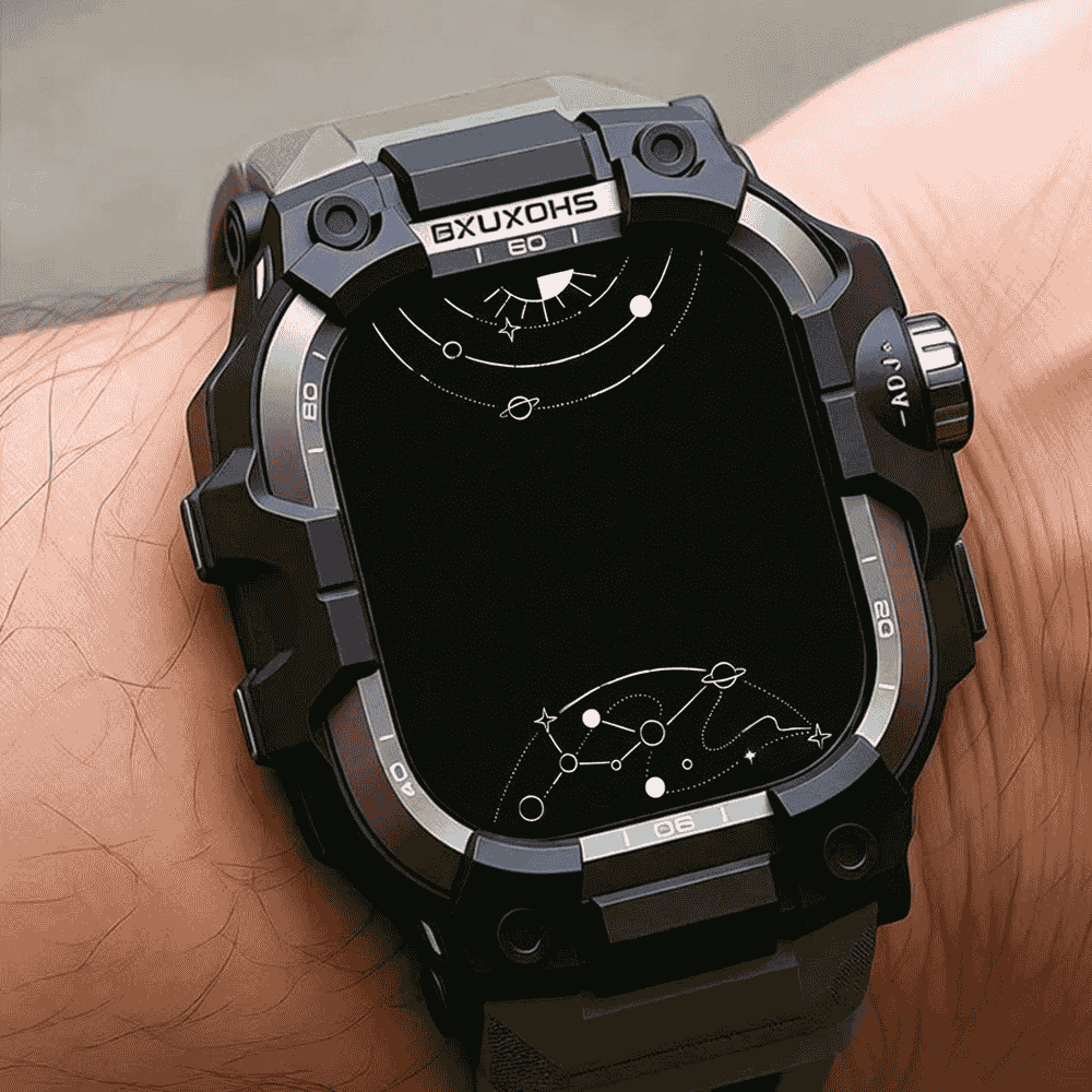 Adeo Silicone Sports Band With Case - Astra Straps