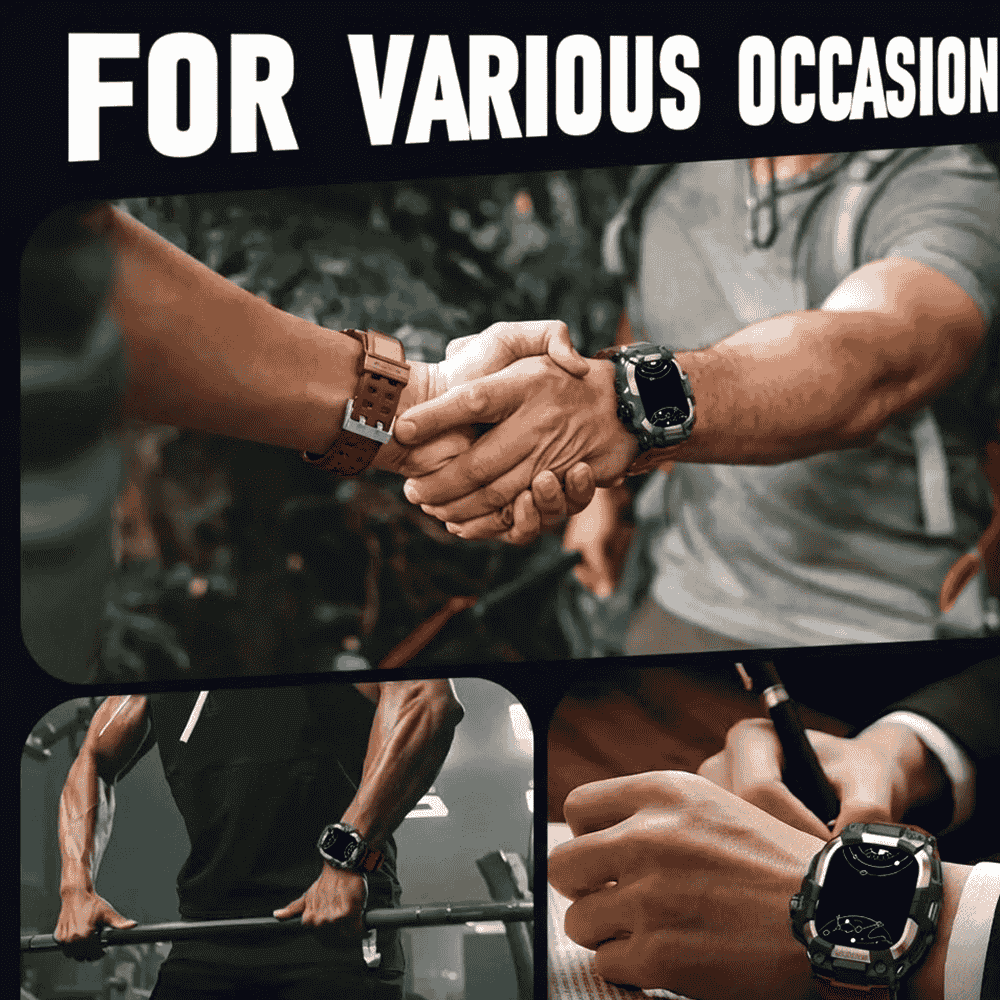 Adeo Silicone Sports Band With Case - Astra Straps