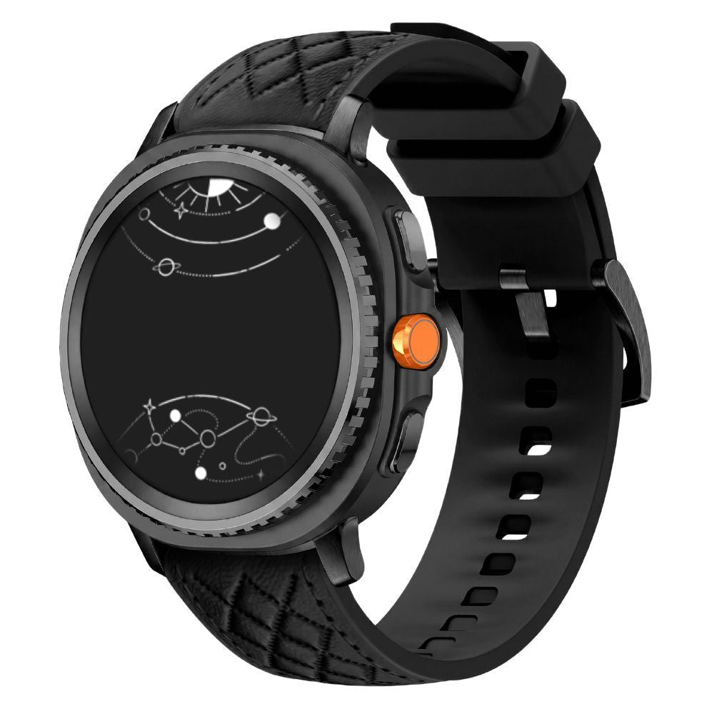 Adnuo Leather Silicone Band for Galaxy Watch 8 - Astra Straps