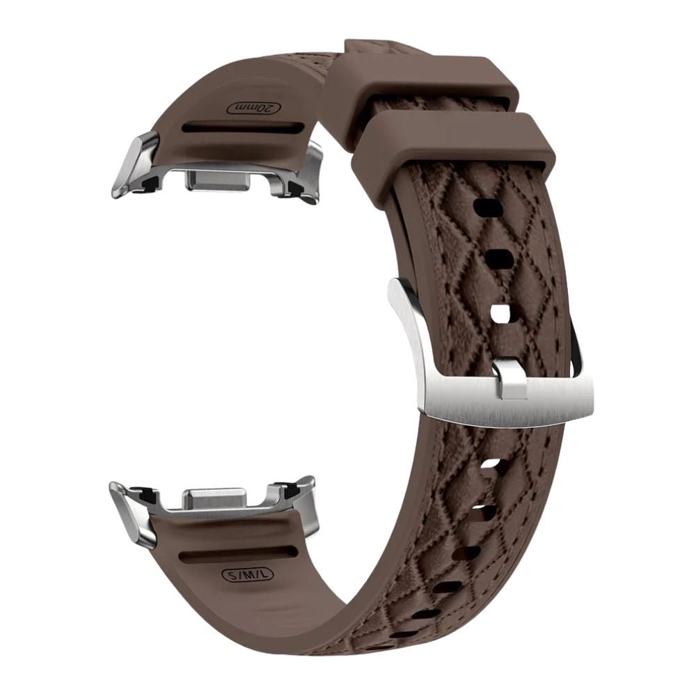 Adnuo Leather Silicone Band for Galaxy Watch 8 - Astra Straps