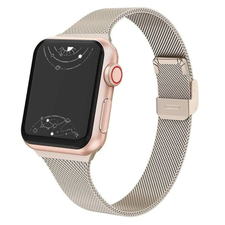 Aere Elegant Slim Steel Apple Watch Band Stainless Steel Strap Suitable For All Apple Watches Rose Gold 42MM