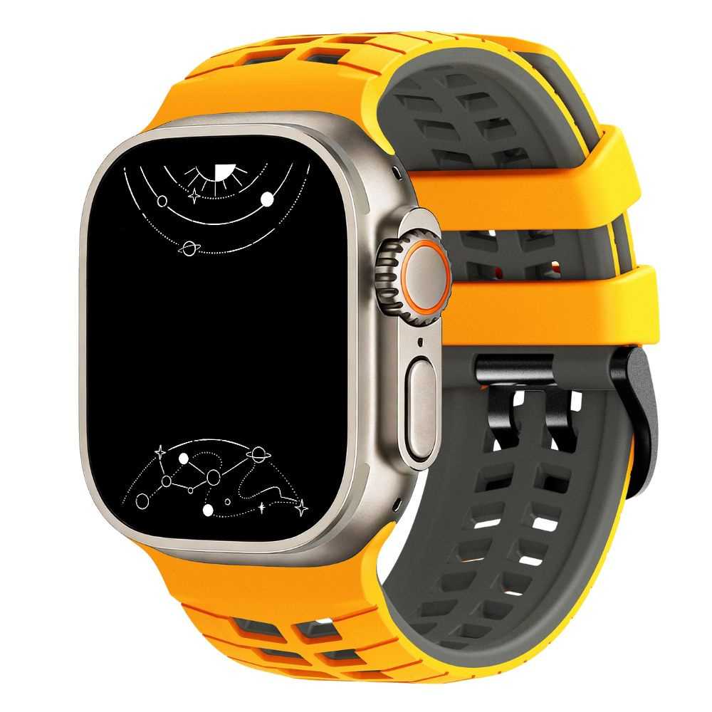 Arche Two-Tone Silicone Sports Band - Astra Straps