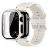 Attollo Silicone Sports Band With Glass Case