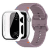 Attollo Silicone Sports Band With Glass Case