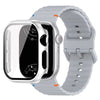 Attollo Silicone Sports Band With Glass Case