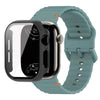 Attollo Silicone Sports Band With Glass Case
