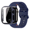 Attollo Silicone Sports Band With Glass Case
