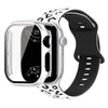 Aureus Engrave Leopard Silicone Band With Glass Case