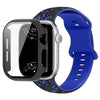 Aureus Engrave Leopard Silicone Band With Glass Case