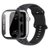 Aureus Engrave Leopard Silicone Band With Glass Case
