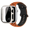 Aureus Engrave Leopard Silicone Band With Glass Case