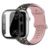 Aureus Engrave Leopard Silicone Band With Glass Case