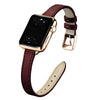 Aurum Slim Genuine Leather Band