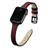 Aurum Slim Genuine Leather Band