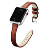 Aurum Slim Genuine Leather Band
