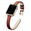 Aurum Slim Genuine Leather Band