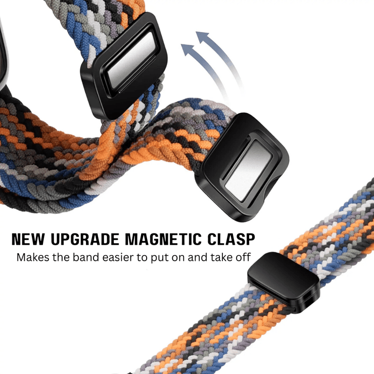 Ceno Magnetic Braided Nylon Loop Band For Galaxy Watch Ultra