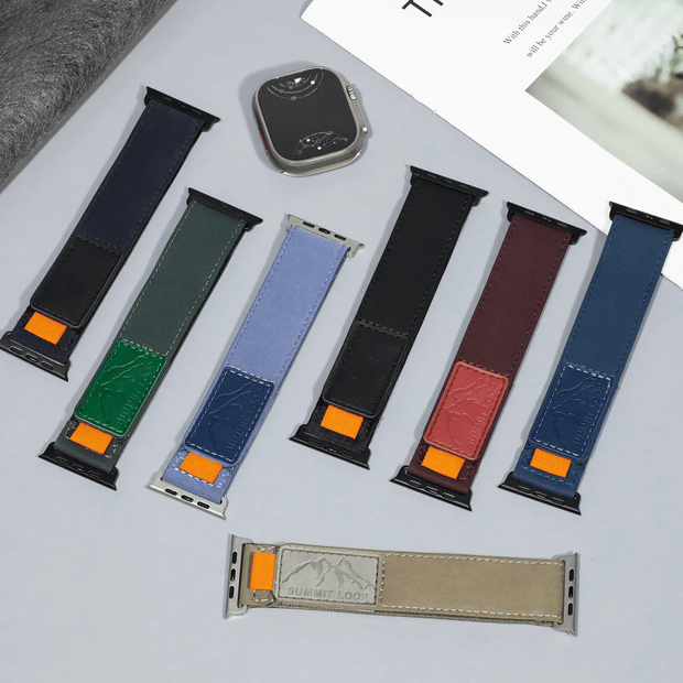 Conor Leather And Nylon Sports Band