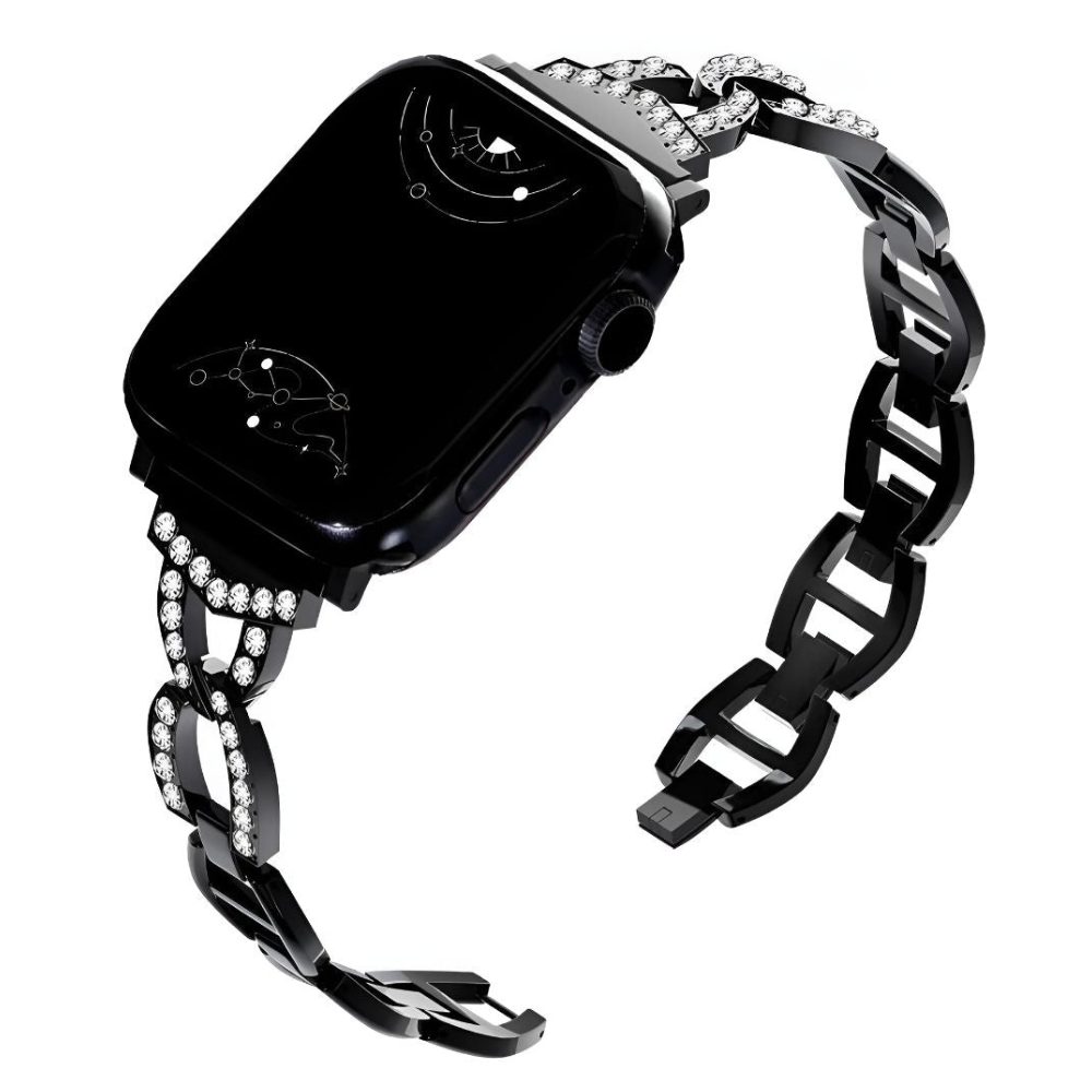 Decorus Slim Diamond Stainless Steel Band - Astra Straps