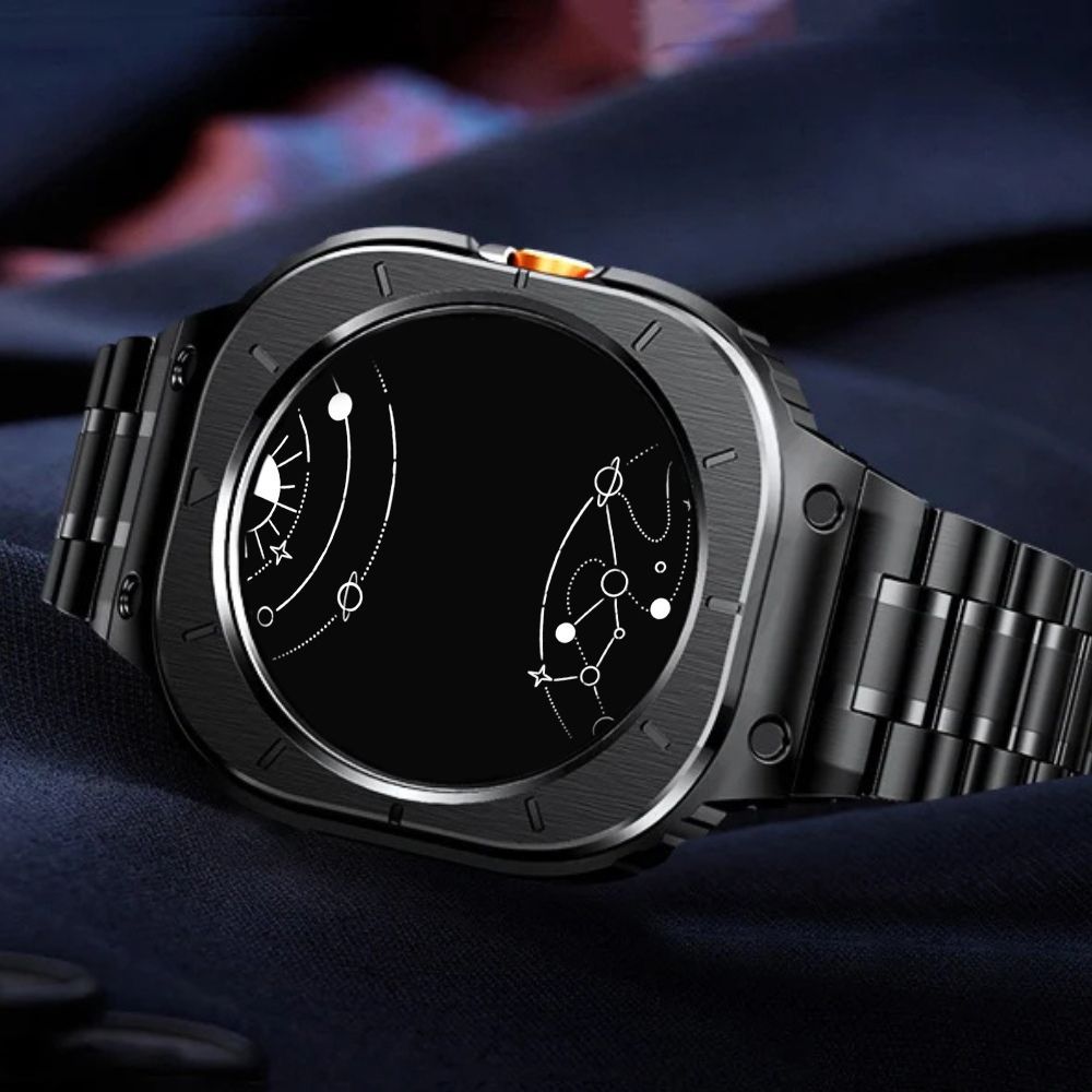 Laudo Stainless Steel Band With Case for Galaxy Watch Ultran - Astra Straps