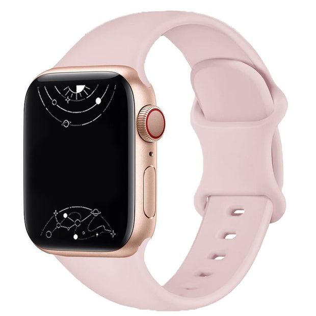 Silicone Bands For Apple Watch  Replacement Silicone Straps For