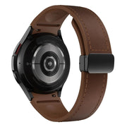 Plurimi Genuine Leather And Silicone Galaxy Band