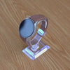 Placide Slim Leather And Silicone Galaxy Band