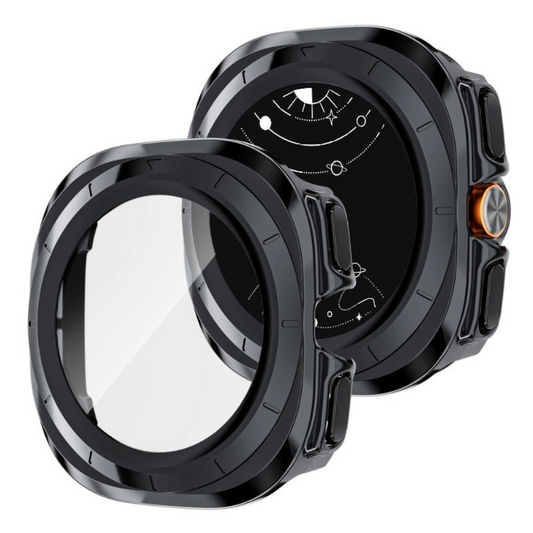 Puchre Bumper Case With Glass Screen Protector For Galaxy Watch Ultra