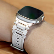 Venio Silicone Rugged Metal Band