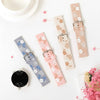 Teneo Engraved Floral Silicone Galaxy Band - Astra Straps