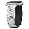 Vae Flower Engraved Silicone Band - Astra Straps