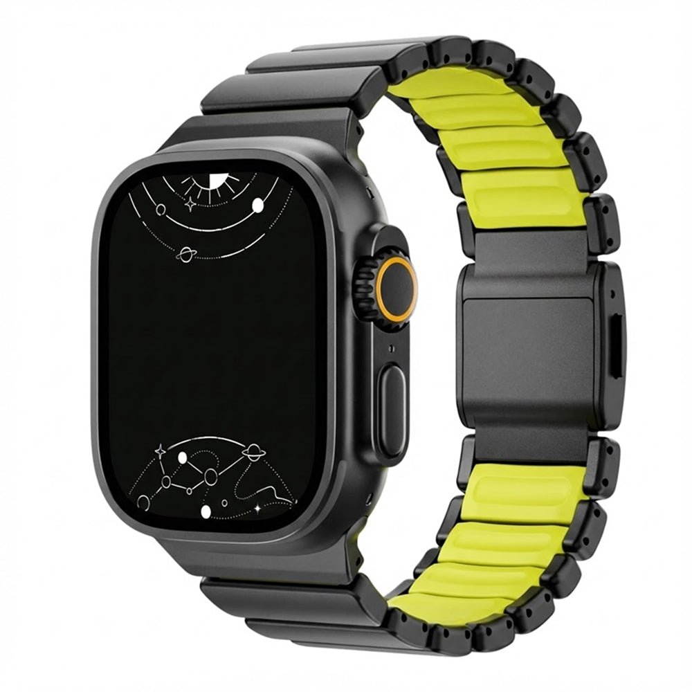 Verus Magnetic Steel & Silicone Band - Astra Straps