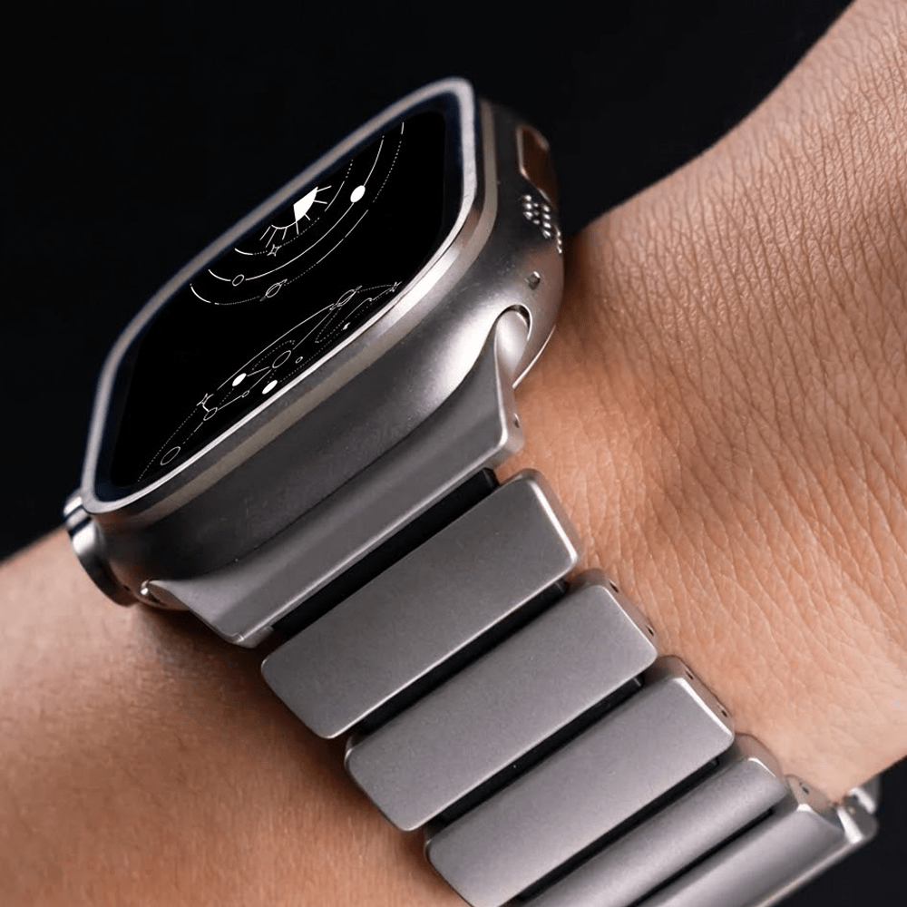 Verus Magnetic Steel & Silicone Band - Astra Straps