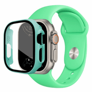 Harena Silicone Sports Band With Glass Case for Series 8 Ultra - Astra Straps